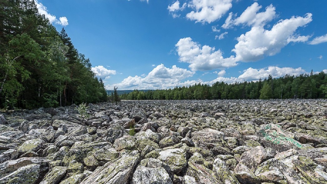 Река Камни Фото