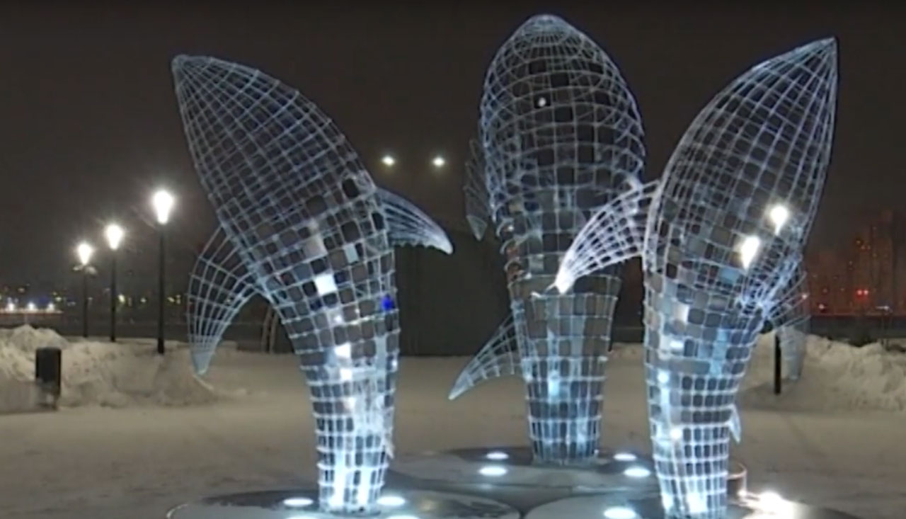 Главный архитектор Челябинска получил выговор за скульптуру трех китов