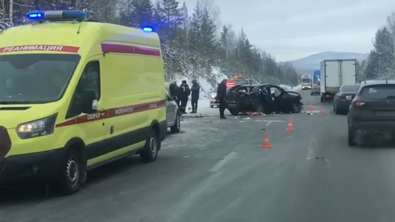 В аварии на трассе М5 в Челябинской области погиб один человек