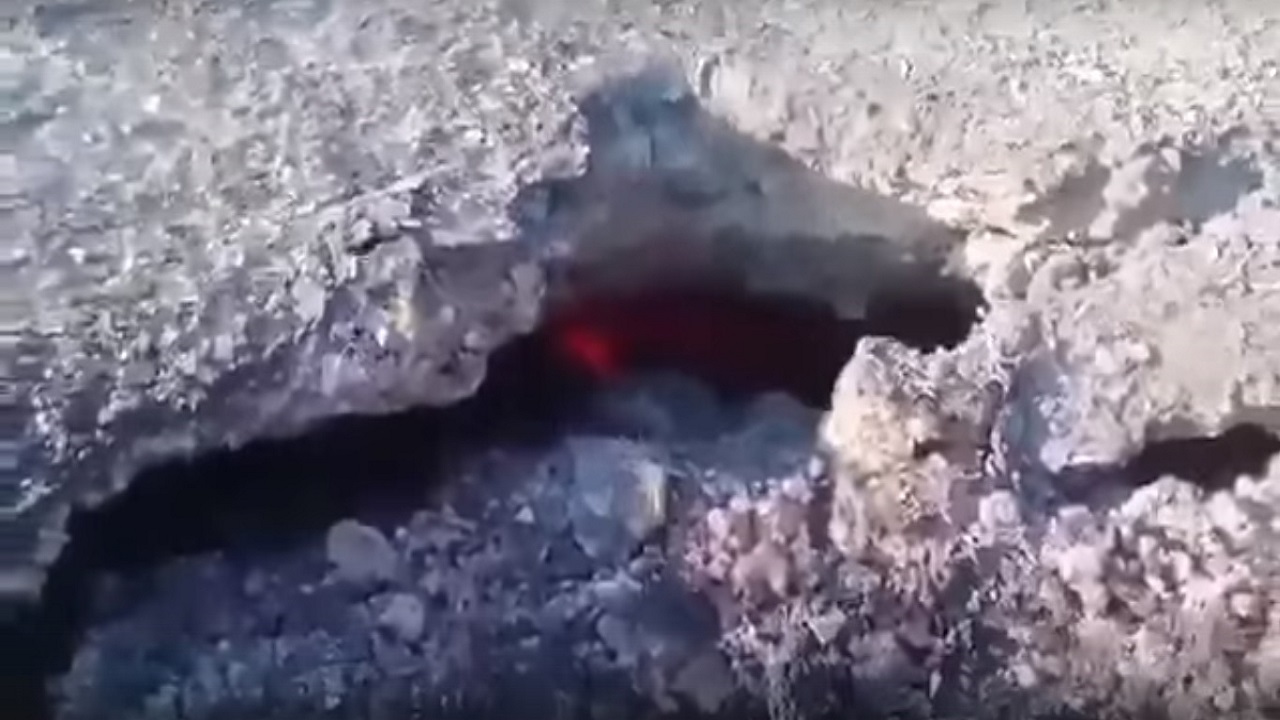 Врата ада: подземный пожар обнаружили под Челябинском
