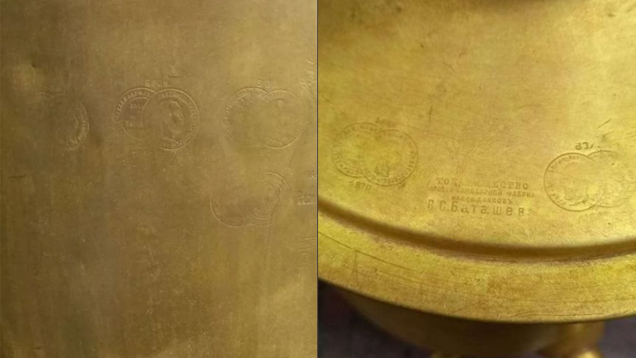 Царский самовар начала XIX века продают в Челябинске за 100 тысяч рублей