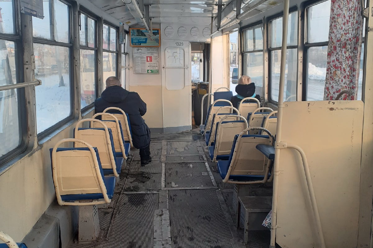 В ДТП «паровозиком» попали 3 трамвая в Челябинске ФОТО 