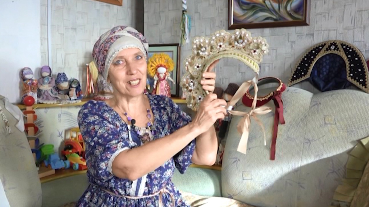 Мастерица из Челябинской области создает уникальные кокошники