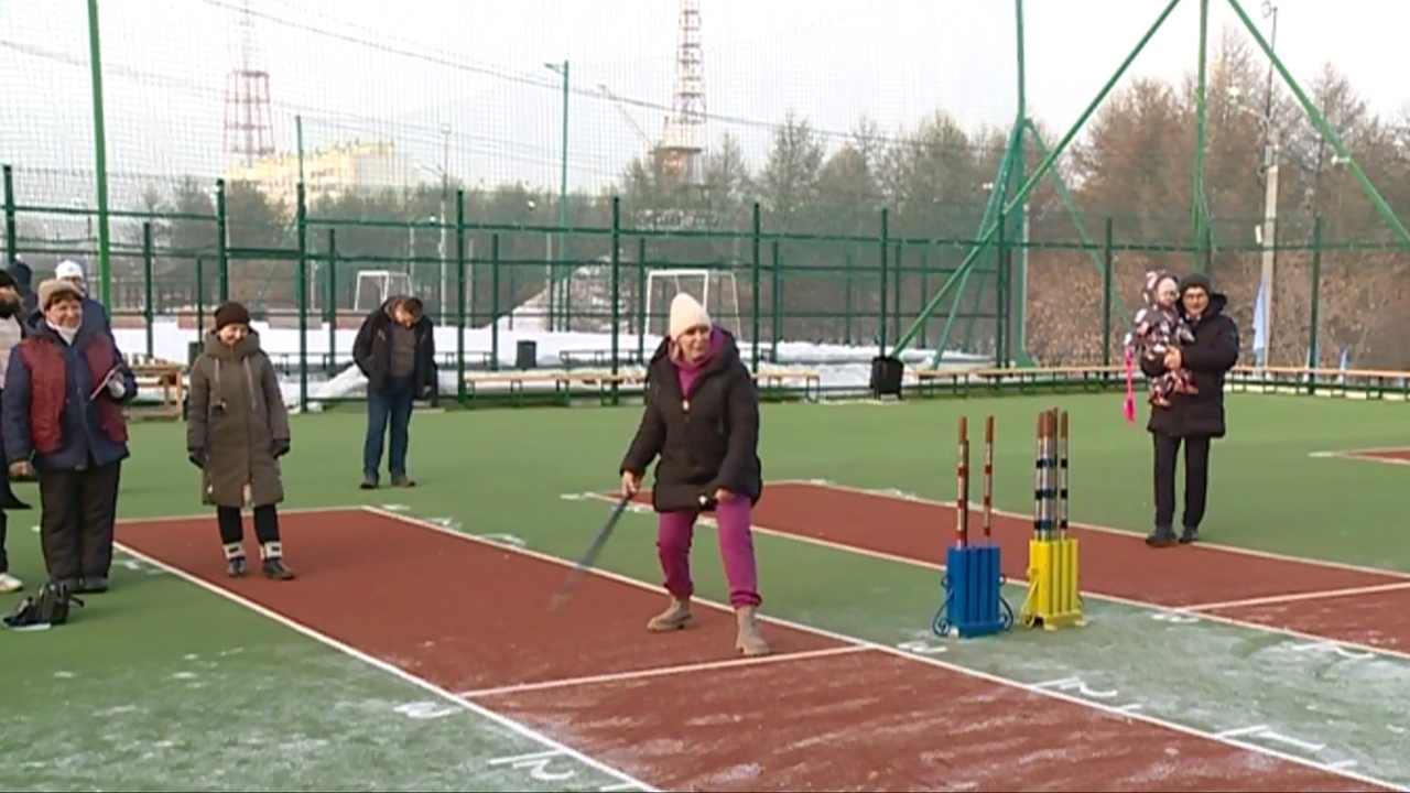 Турнир по игре в городки прошел в Магнитогорске