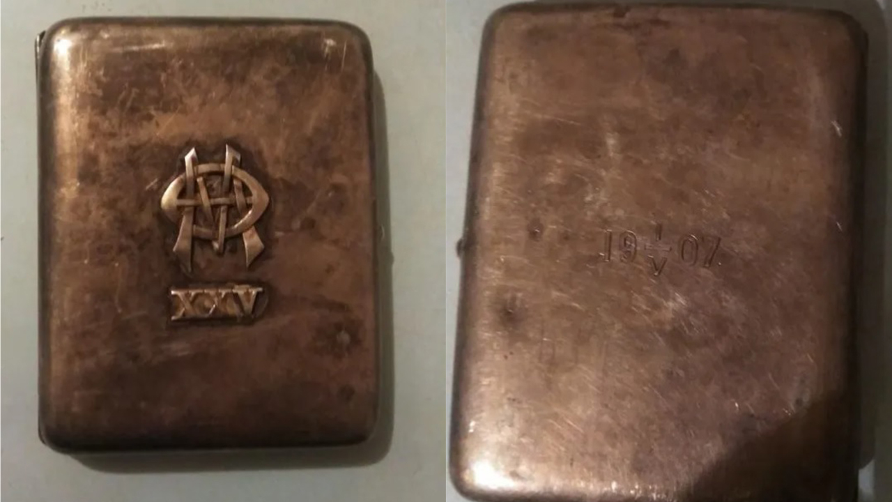 В Челябинской области продают серебряный портсигар за 100 тысяч рублей