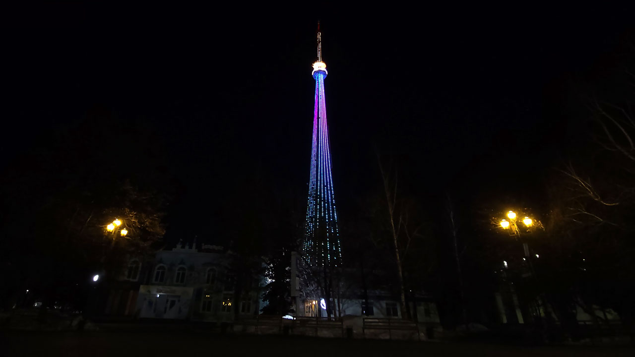 Телебашня в Челябинске в День космонавтики превратится в ракету