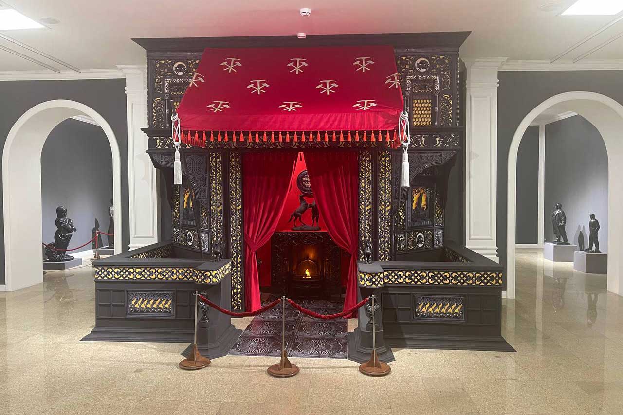 Старинный чугунный павильон воссоздали в Челябинской области