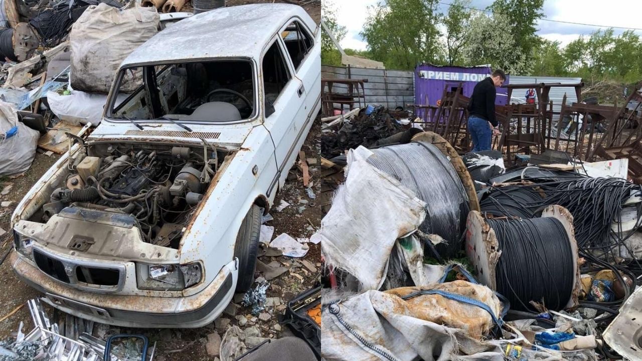 В Челябинске угонщик сдал чужой автомобиль на металлолом