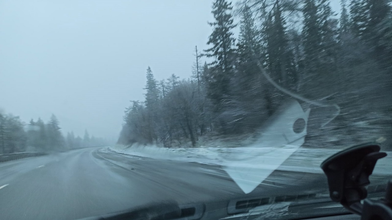 Снегопад обрушился на Челябинскую область