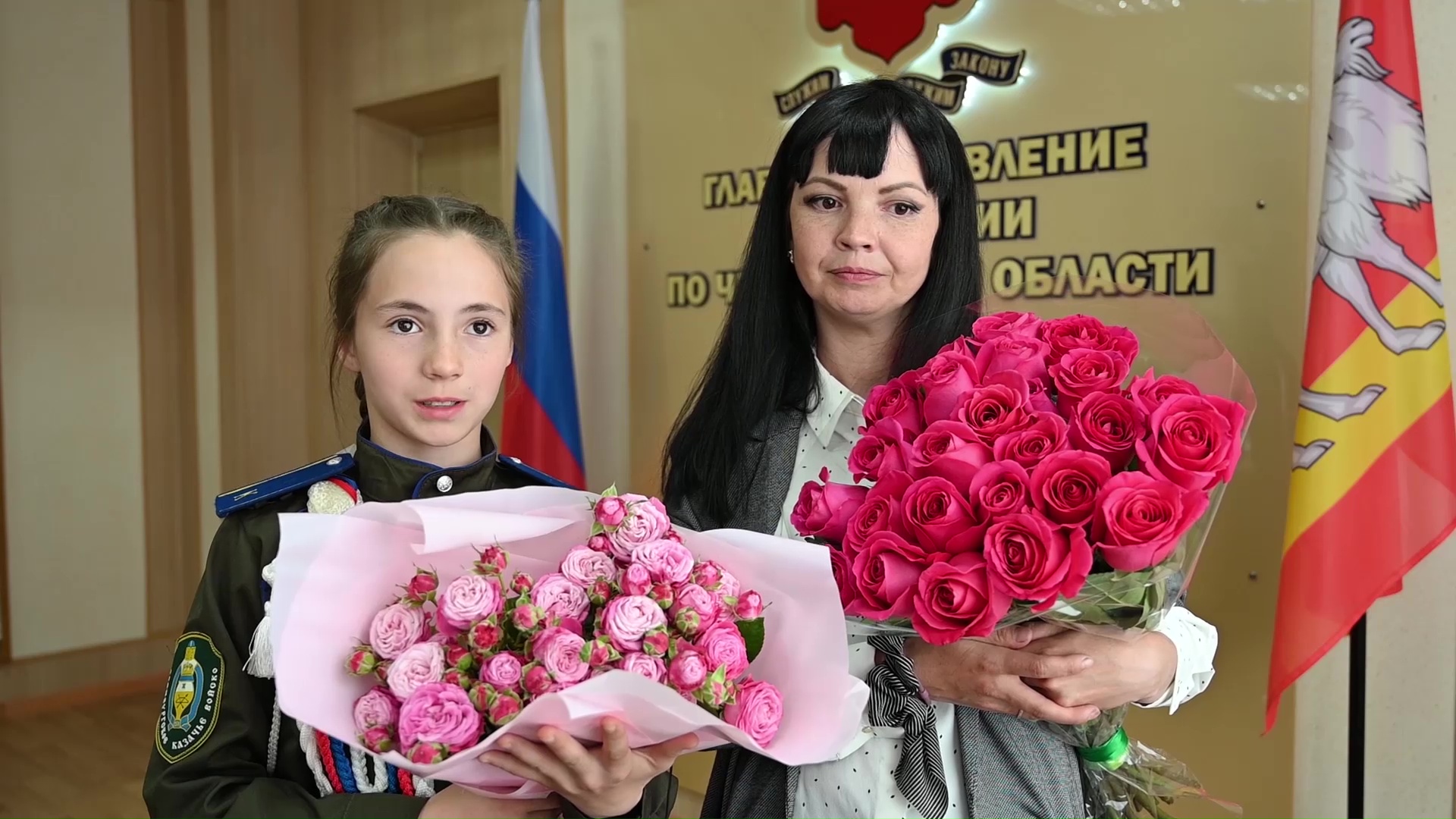 Школьница из Челябинской области получила грамоту от МВД России 