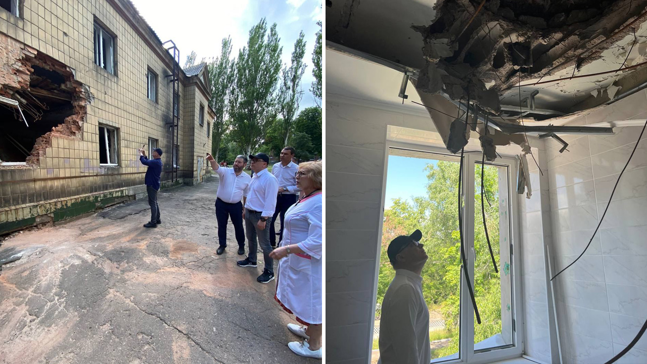 Челябинская область поможет восстановить школы и больницы на Донбассе