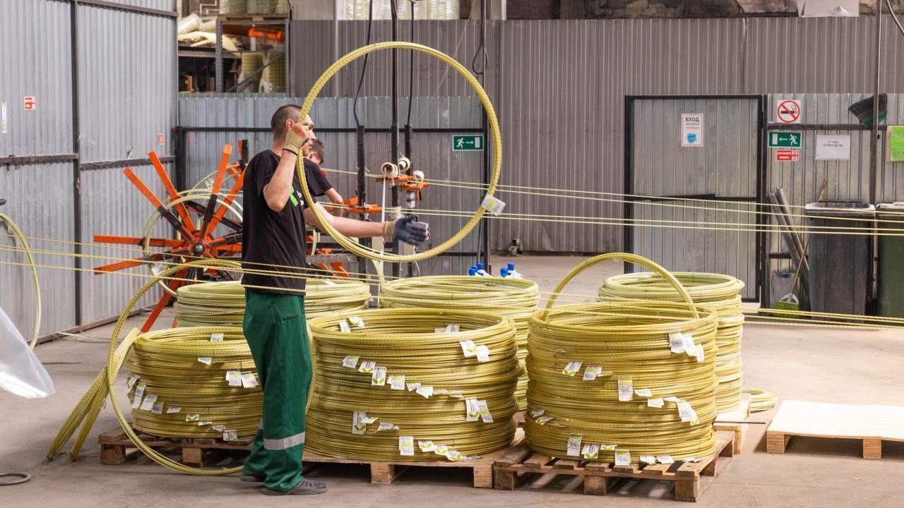 Уникальную стеклопластиковую арматуру начали делать в Челябинской области