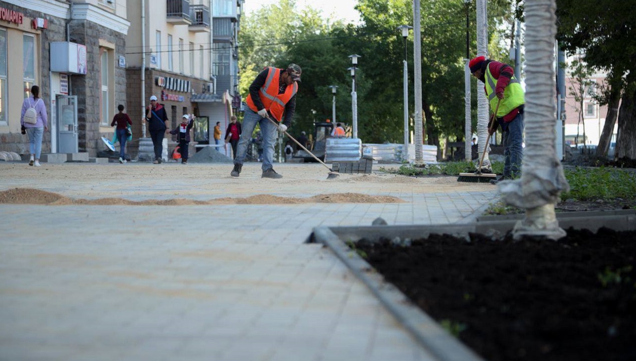 Ко Дню города в центре Челябинска появится новый сквер 