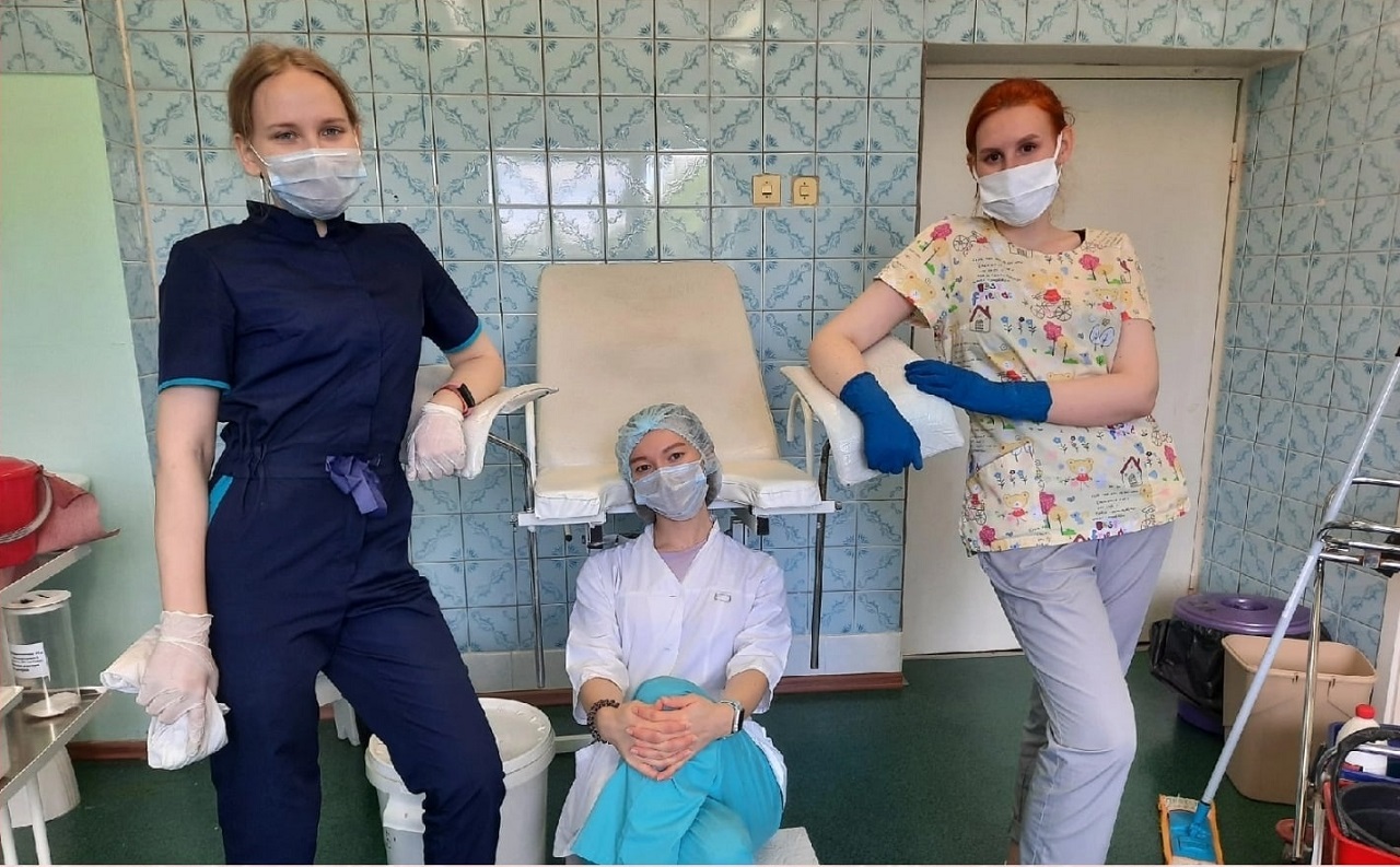 В Челябинске начал работу студенческий медицинский отряд