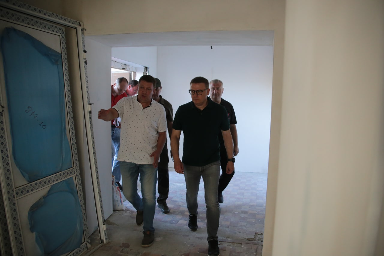 Губернатор Алексей Текслер оценил работу строителей Челябинской области в восстановлении ДНР Губернатор Алексей Текслер оценил работу строителей Челябинской области в восстановлении ДНР