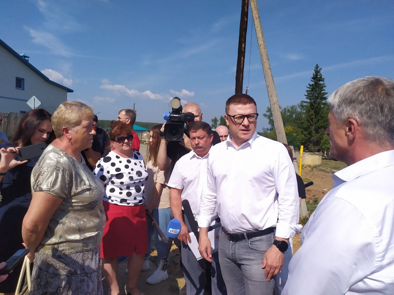 Губернатор Текслер приехал с рабочим визитом в Каслинский район 
