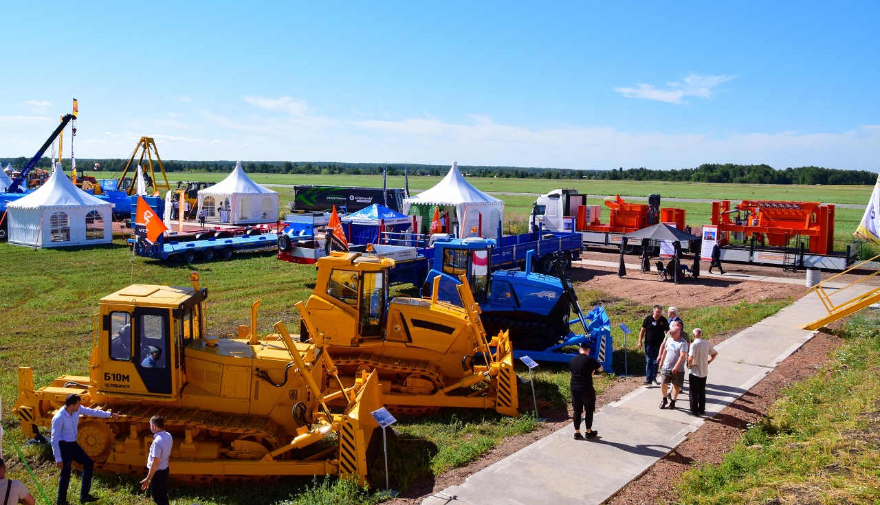 Всероссийская выставка строительной и дорожной техники проходит в Челябинске