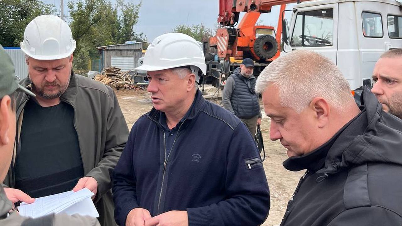 Подготовка к зиме: вице-премьер России Марат Хуснуллин посетил Волноваху