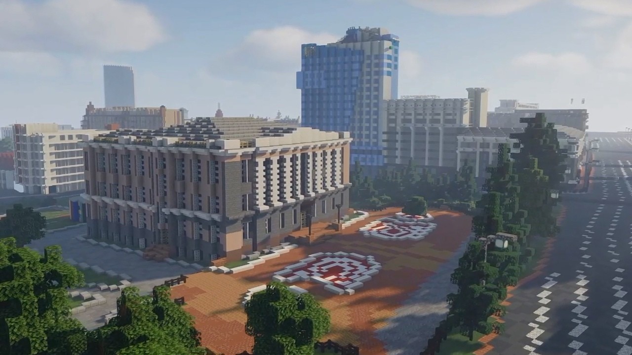 В игре Minecraft создали копию Челябинска