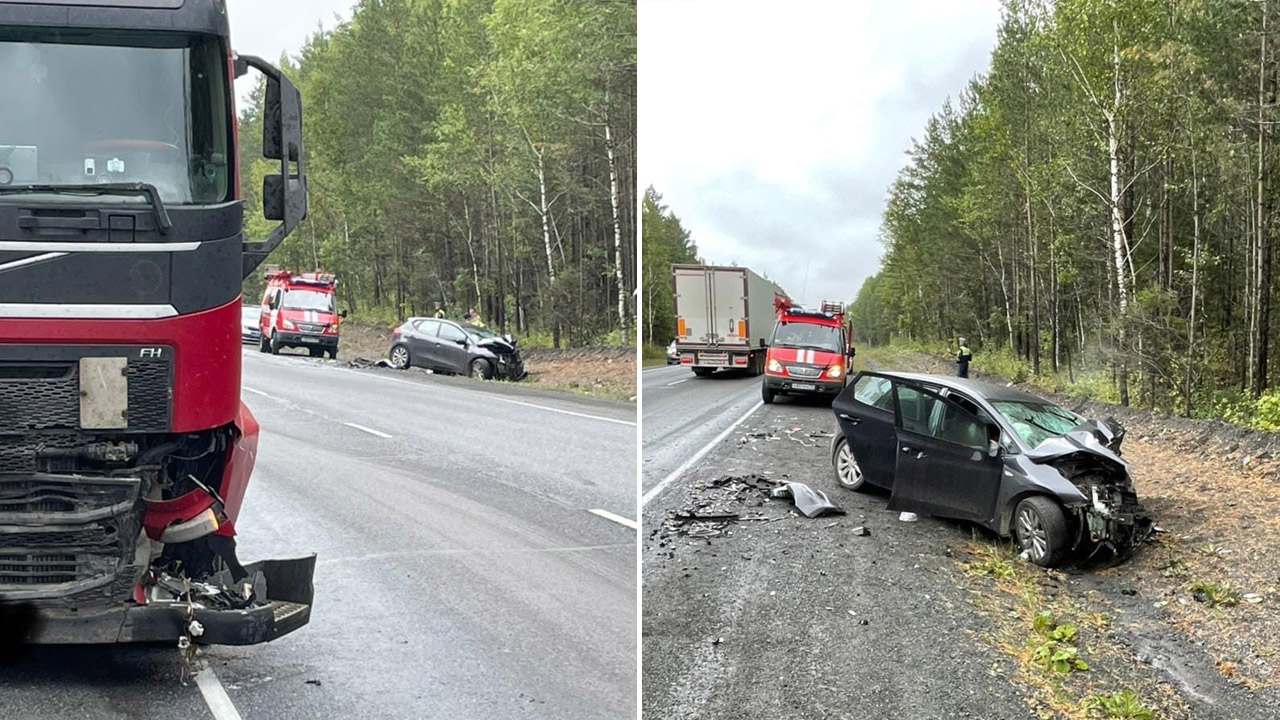 Водитель погиб в ДТП с фурой на трассе М5 в Челябинской области