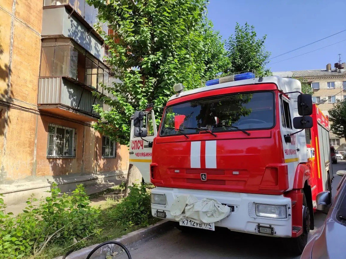 Пожарные провели в Челябинске масштабные учения 