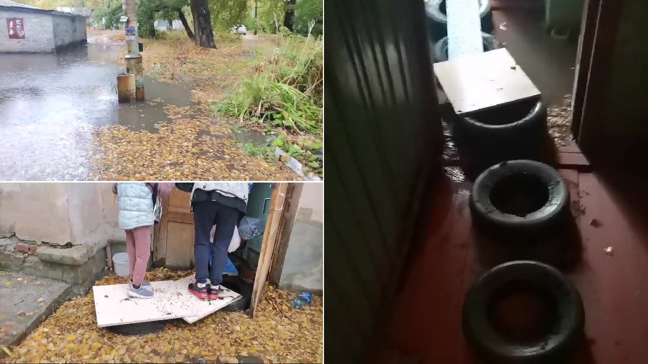 Челябинск топит: сильный дождь спровоцировал транспортный коллапс 
