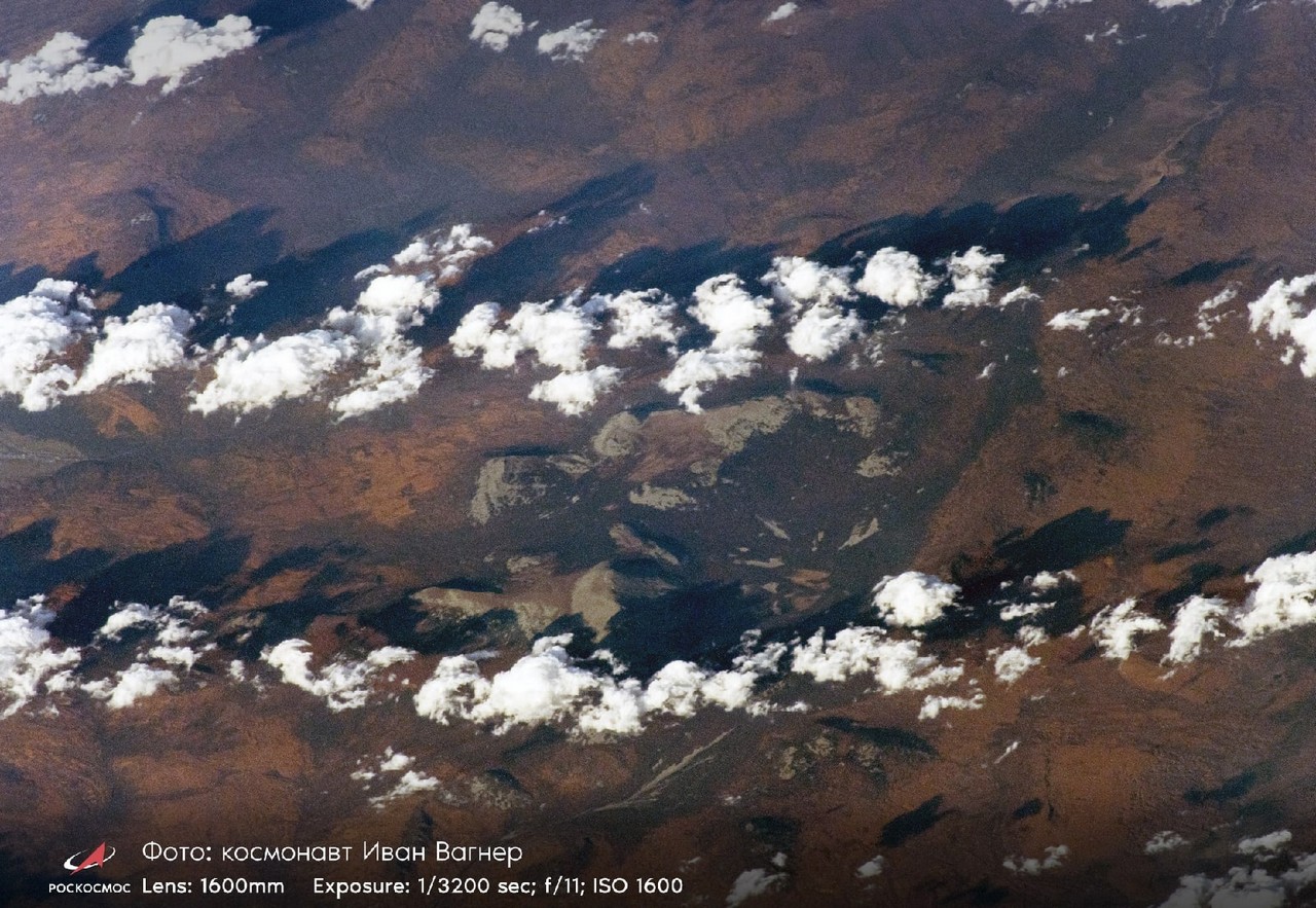Космонавт Вагнер показал, как выглядит гора Иремель с борта МКС 
