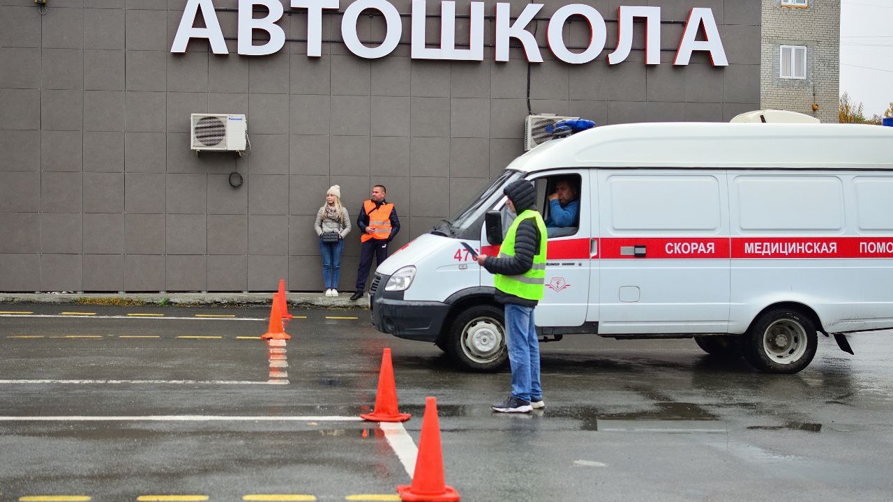 В Челябинске нашли самого быстрого водителя скорой помощи