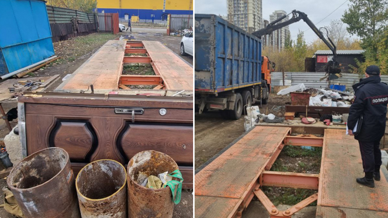 Более двух тонн металлолома изъяли из пункта приема в Челябинске