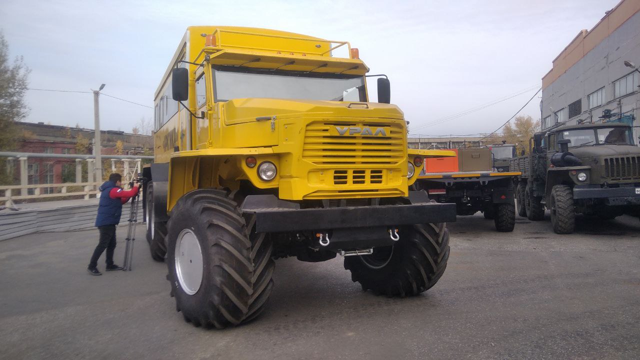 Заводится даже при -60: в Челябинской области разработали автобус для Арктики