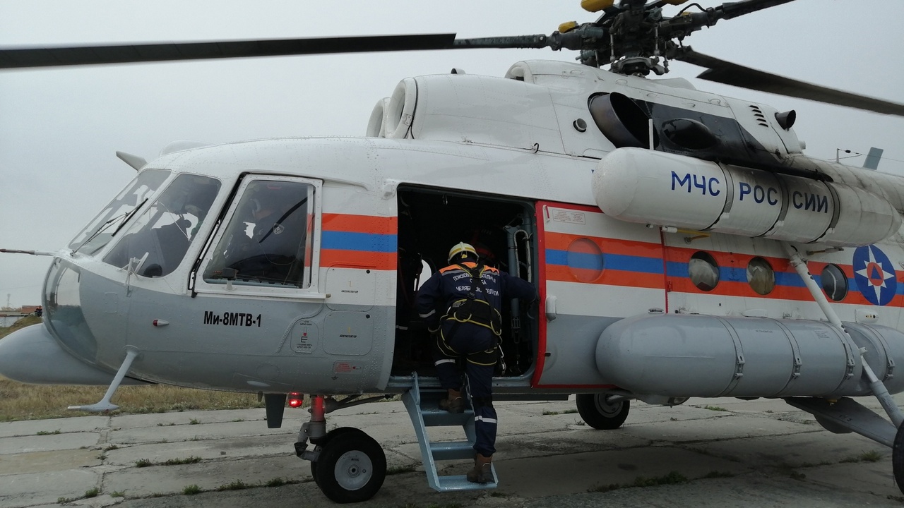 В Челябинской области провели учения по экстренной помощи с вертолета
