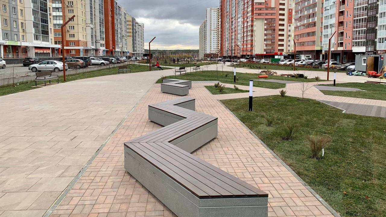 Новая пешеходная улица появилась на северо-западе Челябинска