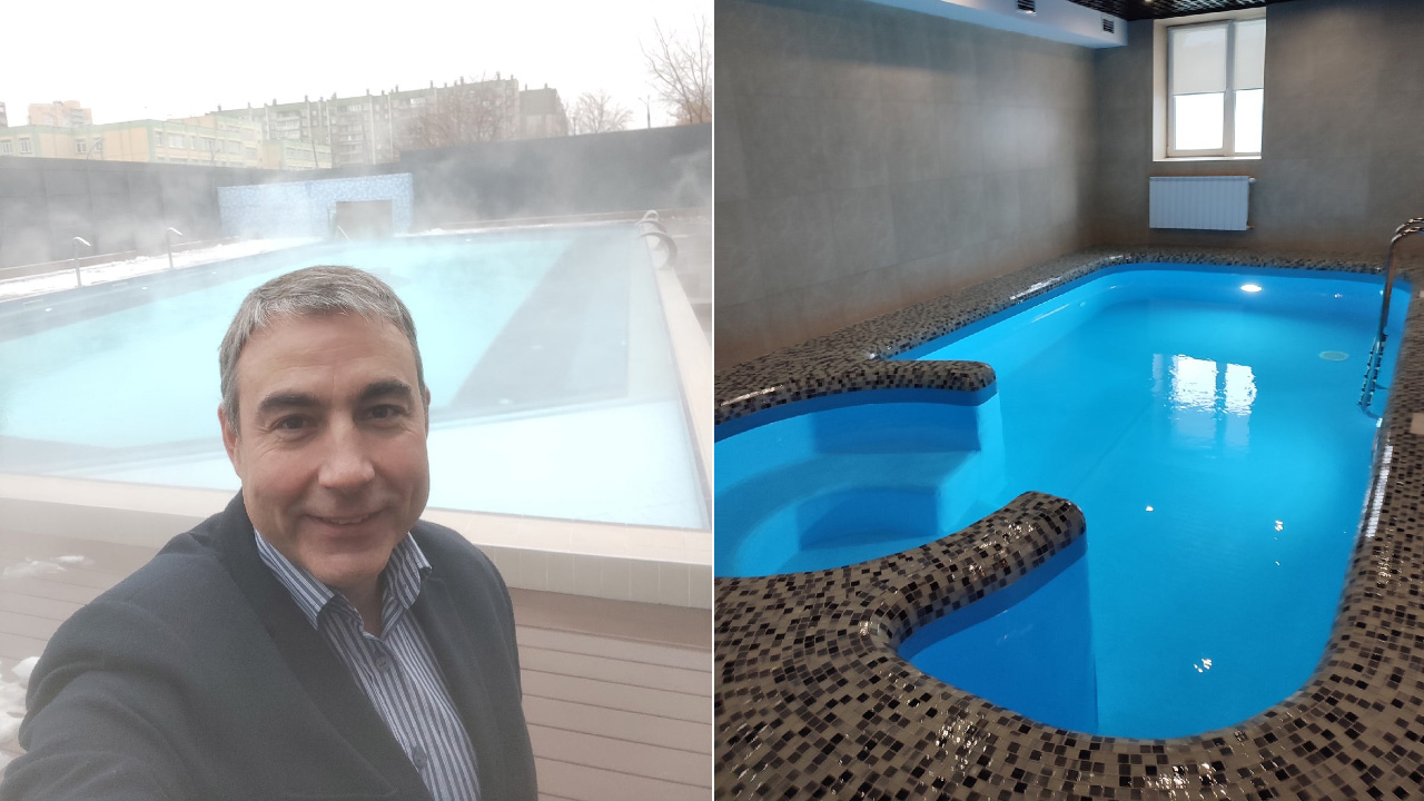 Термальный уличный бассейн открывают в Челябинске