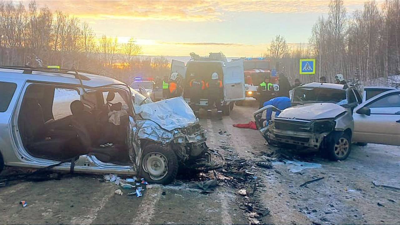 Смертельная авария произошла на трассе под Магнитогорском