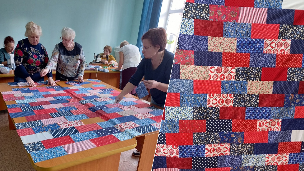 Лоскутные "одеяла для героев" шьют в Челябинской области
