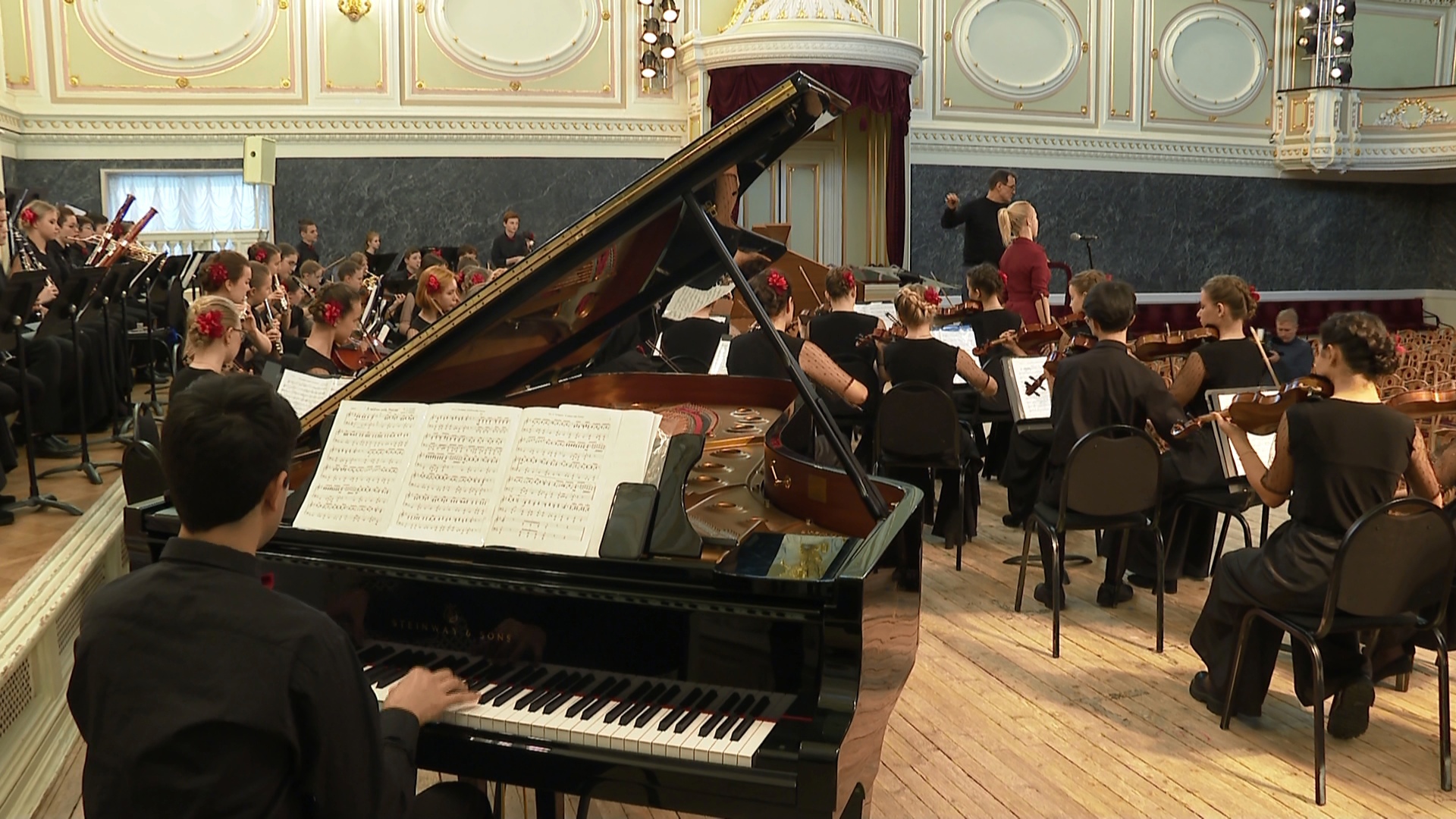 Детский симфонический оркестр Челябинской области впервые выступил в Санкт-Петербурге