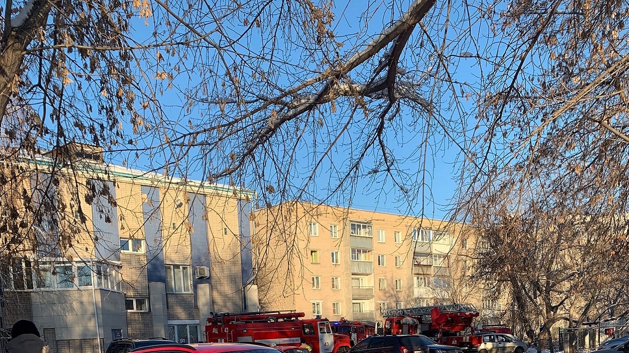 Пожар произошел в стоматологии в Копейске