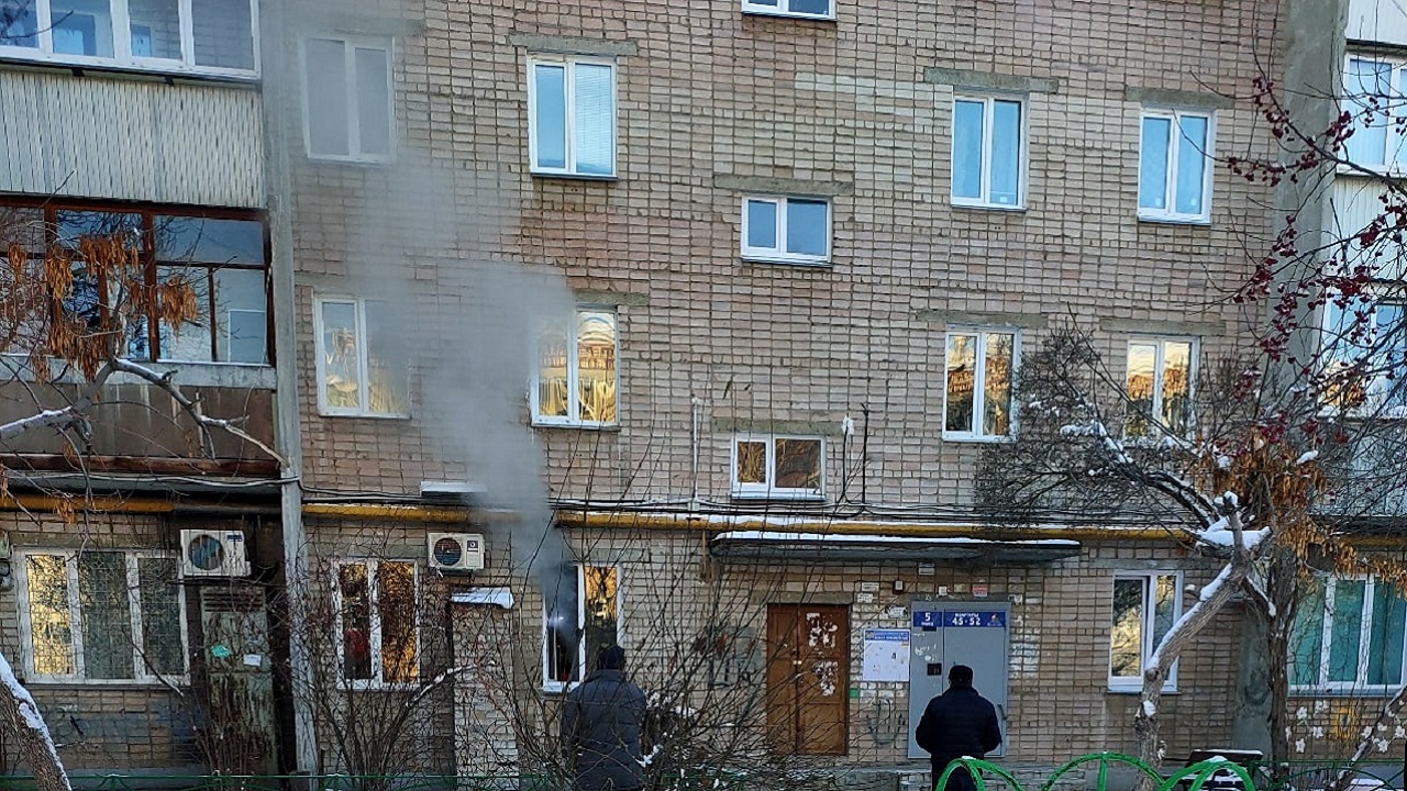 Пожар произошел в стоматологии в Копейске