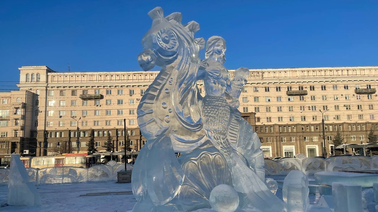 Ледовый городок открывается в центре Челябинска 