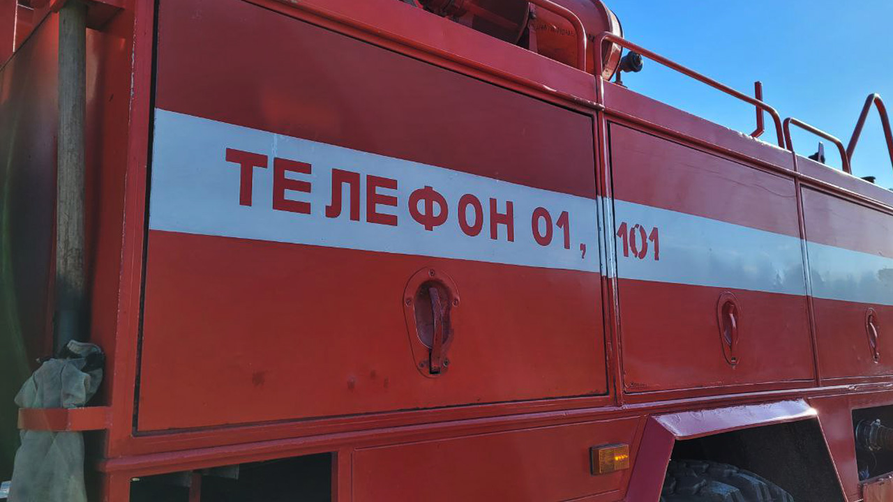 Мужчина попал в больницу после пожара в Челябинской области