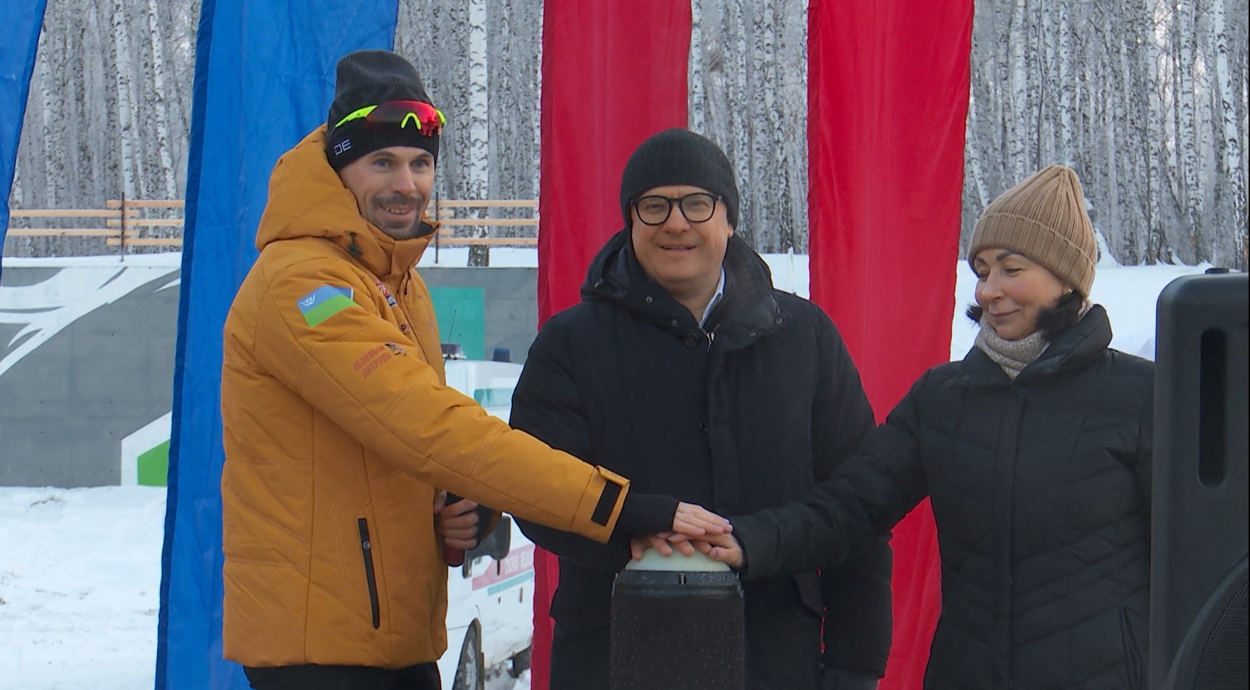 Всесезонный лыжный стадион в Челябинске открыл олимпийский чемпион Сергей Устюгов