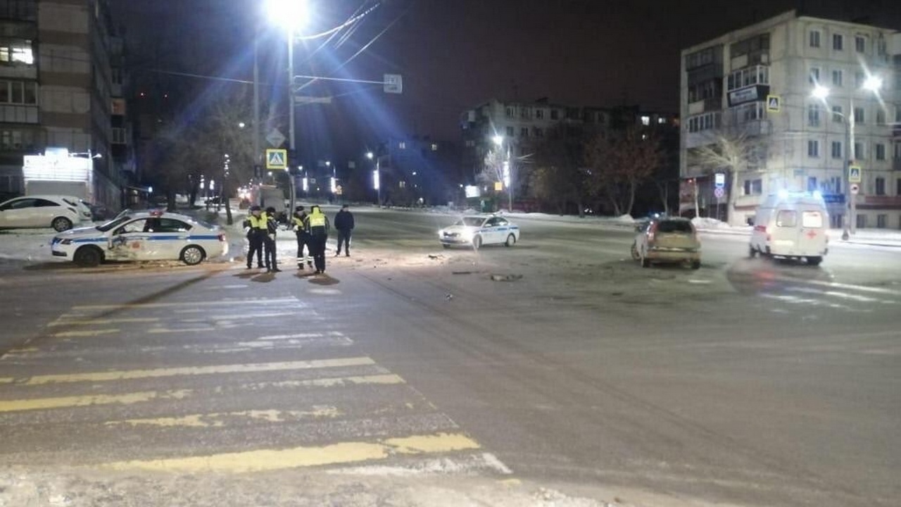 В Челябинске полицейские устроили погоню за пьяной девушкой, устроившей два ДТП