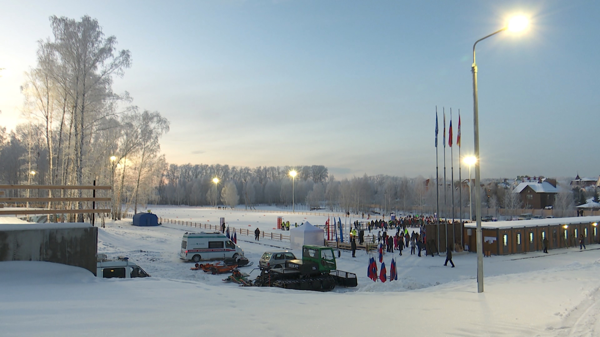 Всесезонный лыжный стадион в Челябинске открыл олимпийский чемпион Сергей Устюгов