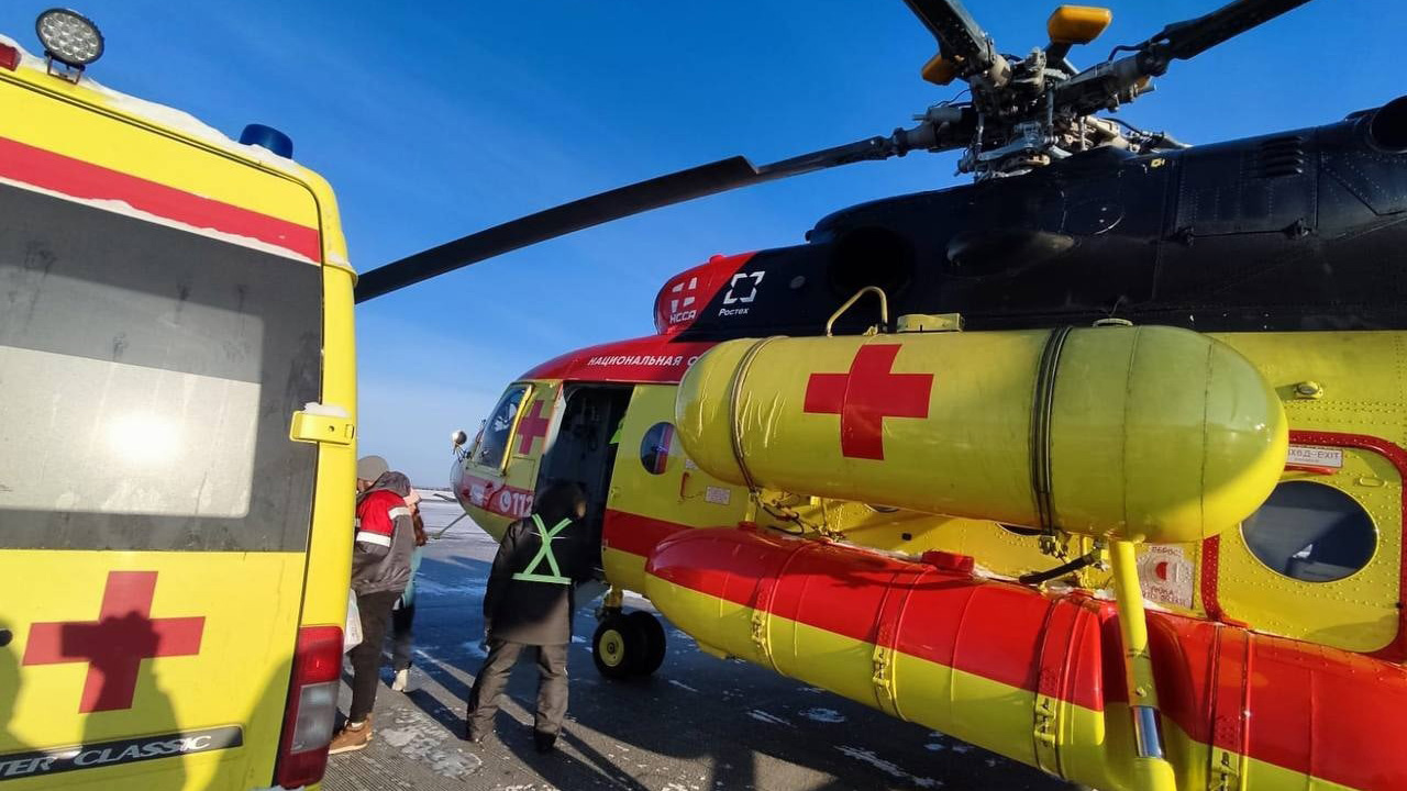 Грудного ребенка с пороком сердца на вертолете доставили в Челябинск
