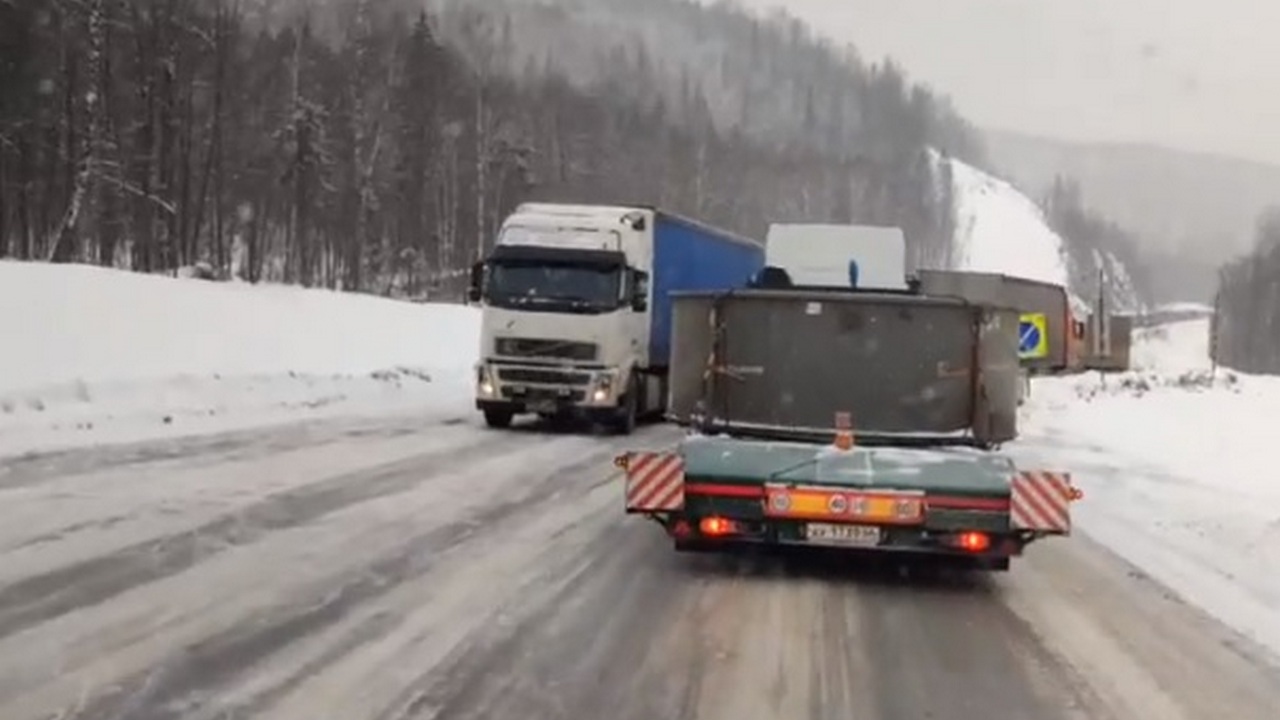 На трассе М5 "Урал" в Челябинской области ввели реверсивное движение