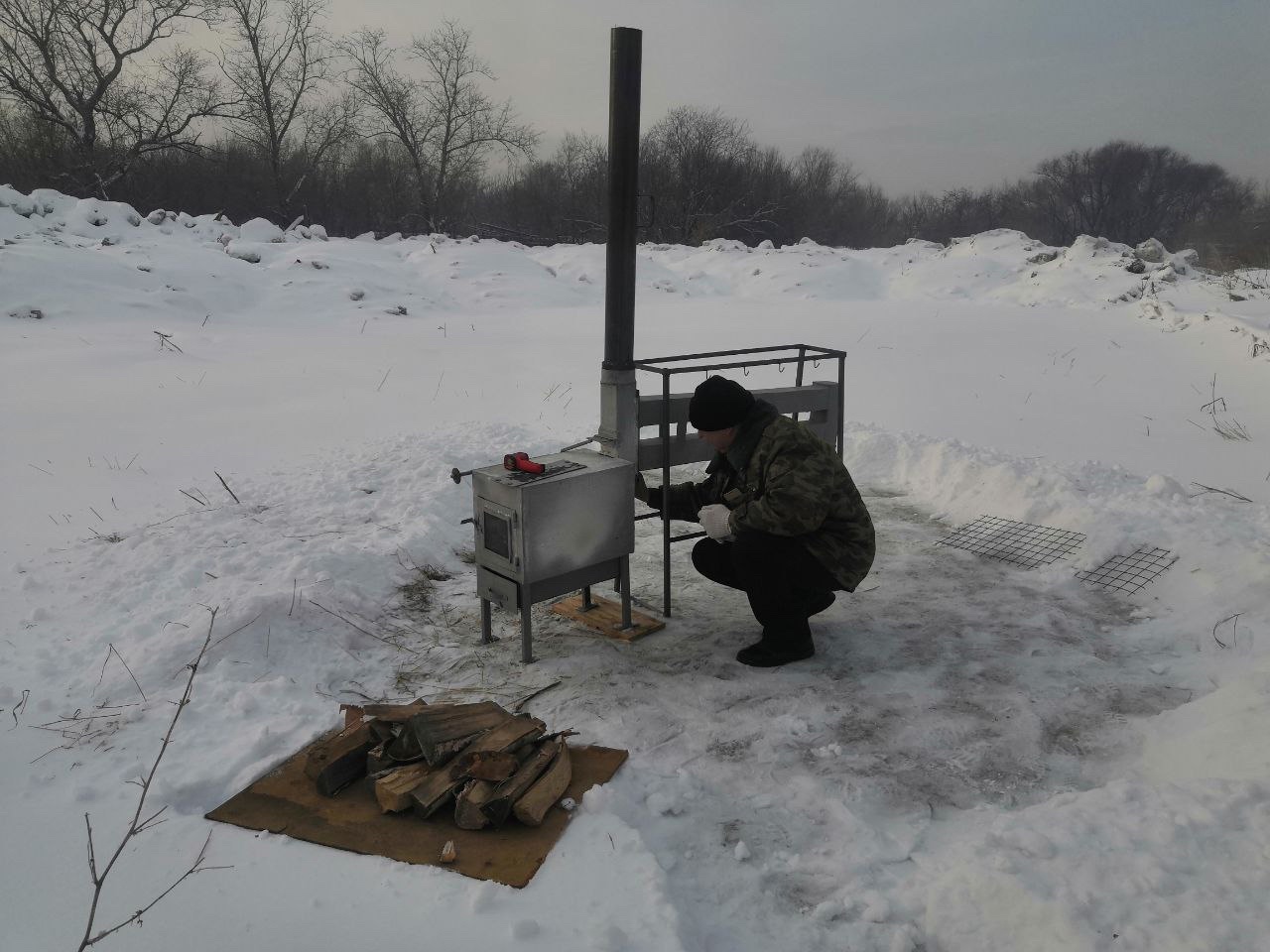 В Челябинской области придумали эффективную печь для участников СВО