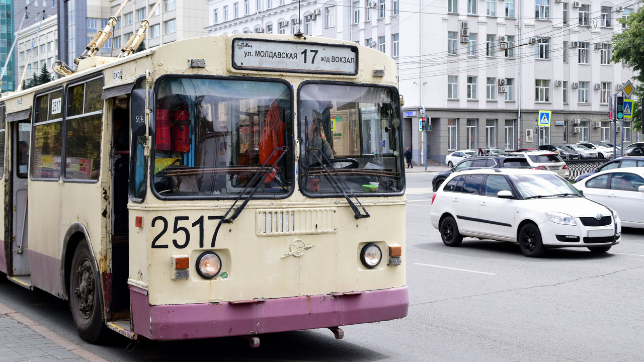 В Челябинске временно изменят 4 троллейбусных маршрута
