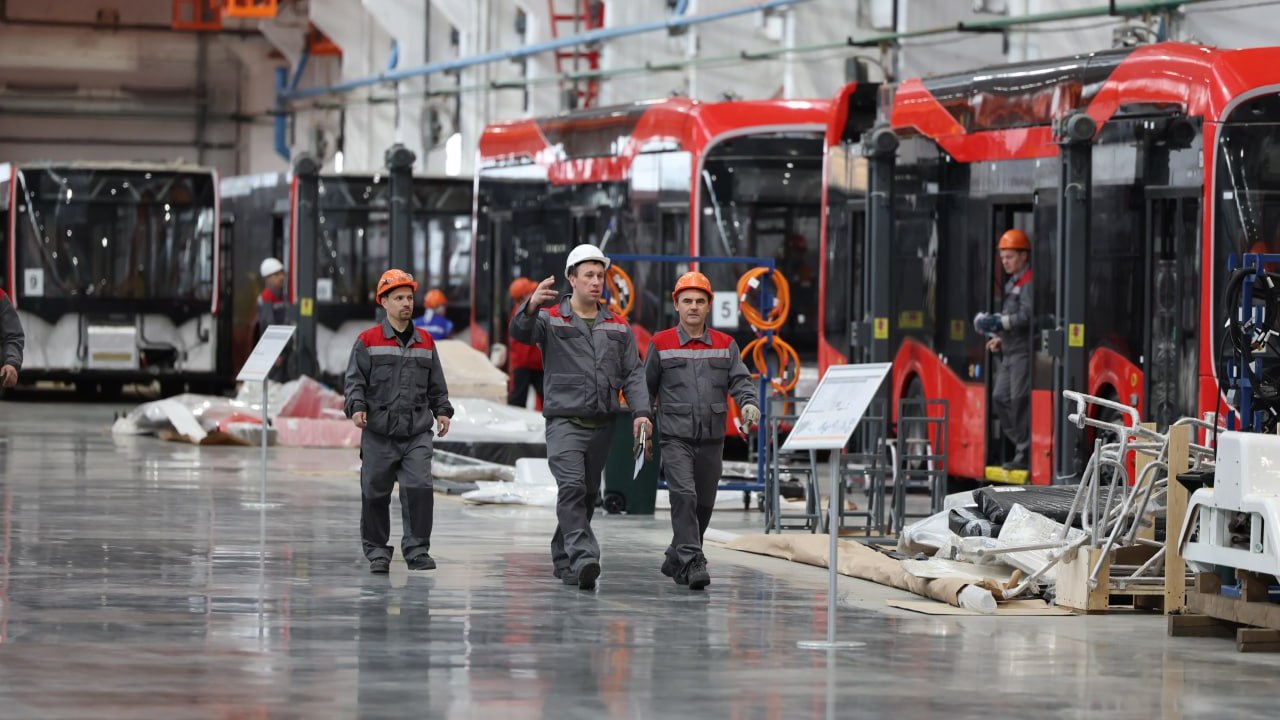 Завод по производству троллейбусов и электробусов открыли в Челябинске