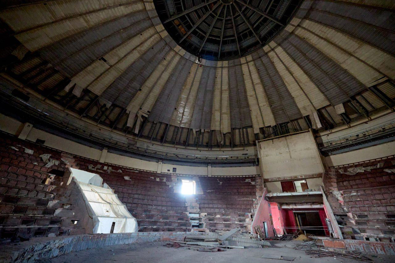 Ремонт фасада и кровли цирка Челябинска планируют завершить в 2023 году
