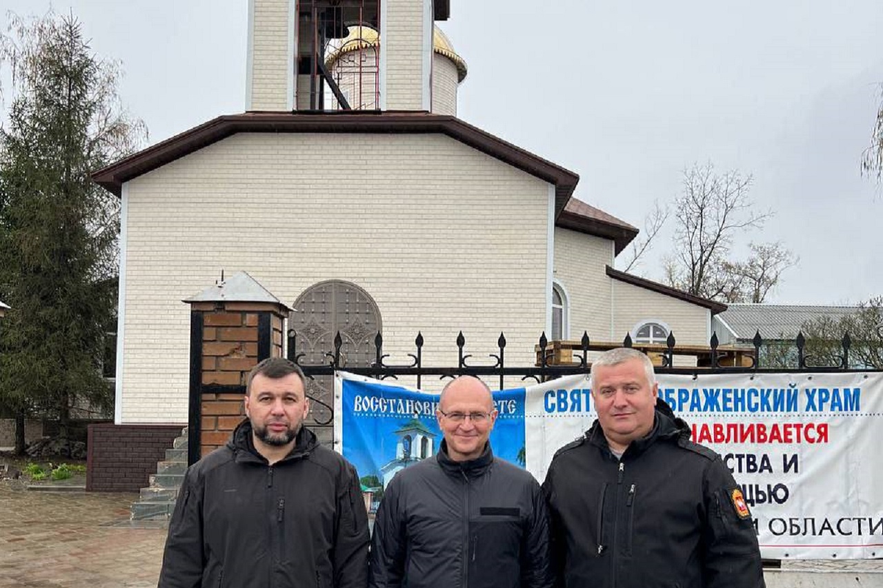 Южноуральцы помогли восстановить храм в ДНР